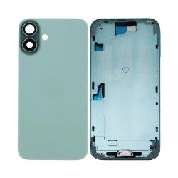 Tampa Traseira+Frame Apple iPhone 16 Verde Azulado